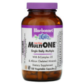 Buy Multi One Iron-Free 120 Vcaps Bluebonnet Nutrition Online, UK Delivery, No Iron Multivitamins Gluten Free