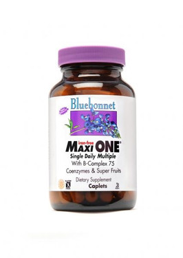 Buy Maxi One Single Daily Multiple 90 Caplets Bluebonnet Nutrition Online, UK Delivery, Multivitamins