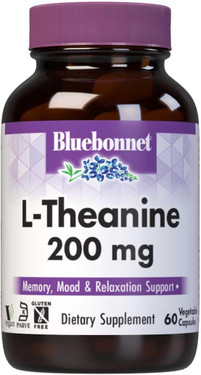 Buy L-Theanine 150 mg 60 Vcaps Bluebonnet Nutrition Online, UK Delivery