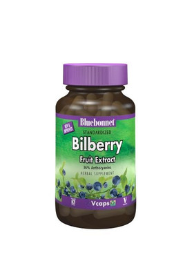 Buy Bilberry Fruit Extract 120 Vcaps Bluebonnet Nutrition Online, UK Delivery, Eye Support Supplements Vision Care