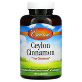 Buy Ceylon Cinnamon 180 Caps Carlson Labs Online, UK Delivery, Herbal Remedy Natural Treatment