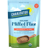 Buy Organic Milled Flax Seeds 14 oz (396 g) Carrington Farms Online, UK Delivery, Gluten Free