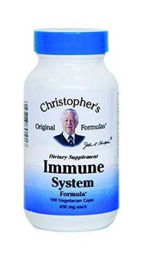 Buy Immune System Formula 400 mg 100 Veggie Caps Christopher's Original Online, UK Delivery, Cold Flu Remedy Relief Immune Support Formulas
