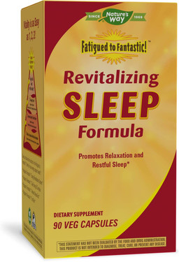 Fatigued to Fantastic Revitalizing Sleep Formula 90 Caps Enzymatic, Relaxation, UK