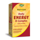 UK Buy Daily Energy B Complex, 30 Caps, Nature's Way, Enzymatic