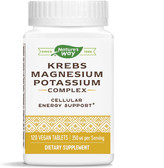 Krebs Magnesium-Potassium Chelates 120 Tabs, Enzymatic, Heart Health