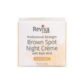 Reviva, Brown Spot Night Cream with Kojic Acid, 1 oz