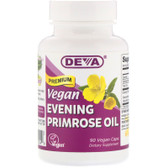 Buy Premium Vegan Evening Primrose Oil 90 Vegan Caps Deva Online, UK Delivery, EFA Omega EPA DHA