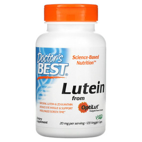 Buy Best Lutein 120 Veggie Caps Doctor's Best Online, UK Delivery, Antioxidant