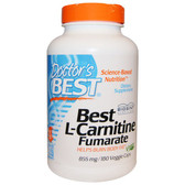 Buy Best L-Carnitine Fumarate 855 mg 180 Veggie Caps Doctor's Best Online, UK Delivery, Amino Acid