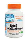 Buy Best Nattokinase 2 000 FU 270 Veggie Caps Doctor's Best Online, UK Delivery, Enzymes