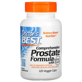 Buy Comprehensive Prostate Formula 120 Veggie Caps Doctor's Best Online, UK Delivery