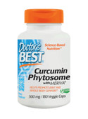 Buy Curcumin Phytosome Featuring Meriva 500 mg 180 Veggie Caps Doctor's Best Online, UK Delivery, Antioxidant Curcumin