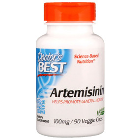 Buy Best Artemisinin 100 mg 90 Veggie Caps Doctor's Best Online, UK Delivery, Artemisia Wormwood Herbal Natural