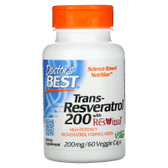 Buy Best Trans-Resveratrol 200 200 mg 60 Veggie Caps Doctor's Best Online, UK Delivery