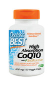 Buy High Absorption CoQ10 with BioPerine 600 mg 60 Veggie Caps Doctor's Best Online, UK Delivery, Coenzyme Q10