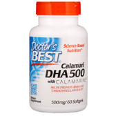 Buy Best DHA 500 from Calamari 500 mg 60 sGels Doctor's Best Online, UK Delivery, EFA Omega DHA