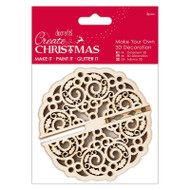 Papermania Create Christmas Make Your Own 3D Bauble Decoration by DoCrafts