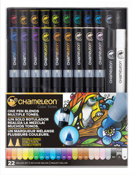 Chameleon Color Tones Alcohol Blending Gradient - 22 Pen Deluxe Set