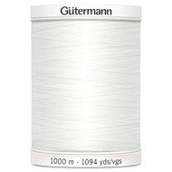 Gutermann Sew-all 100% Polyester Thread 1000m Hand and Machine - 800 White