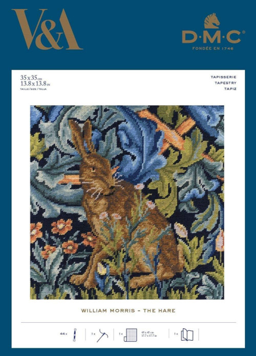 DMC V&A Museum Tapestry Kit William Morris The Hare Crafty Critters