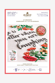 DMC Embroidery Kit - Good Vibes