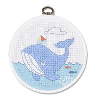 DMC Stitch It Jr! Embroidery Kit - The Whale