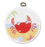 DMC Stitch It Jr! Embroidery Kit - The Crab