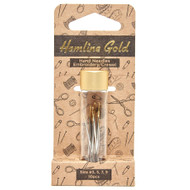 Hemline Gold - Hand Sewing Embroidery Needles Sizes 3-9