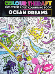 Colour Therapy Anti Stress Colouring Book Ocean Dreams (32 Designs)