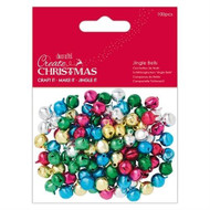 Papermania Create Christmas - 100 pcs Jingle Bells by DoCrafts