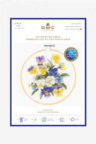 DMC Violets Cross Stitch Kit