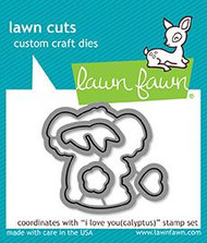 Lawn Fawn I Love You(Calyptus) - Lawn Cuts Custom Craft Dies