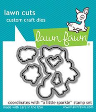 Lawn Fawn A Little Sparkle - Lawn Cuts Custom Craft Dies