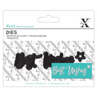 X-Cut Mini Best Wishes Die
