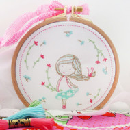DMC Embroidery Kit - Spring Girl