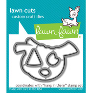 Lawn Fawn Hang In There Die Set