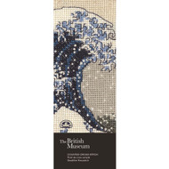DMC British Museum The Great Wave Counted Cross Stitch Bookmark Kit