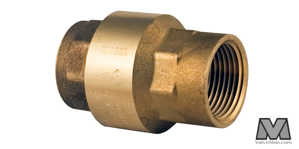 Inline Check Valves Image of a Bonomi Inline Check Valve