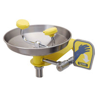 Stainless Steel Bowl, Wall Mount Eye-Face Wash