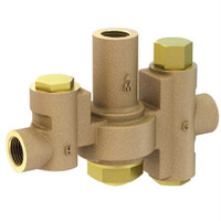 12 GPM, Thermostatic Mixing Valve, 1/2" NPT Inlets and Outlet for Acorn Safety Drench Equipment