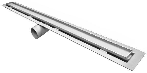 side shower drain