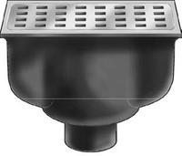 8" x 4" x 4" Deep Floor Sink without Flange