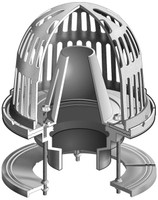 R1100-F Series - Roof Drains with Parabolic Flow Control Weir