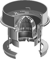 R1220-RS Series - Medium Sump Roof Deck Condensate Receptor Drains