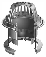 R1220 Series - Medium Sump Roof Drains - Outlet Size 2",3",4",6"