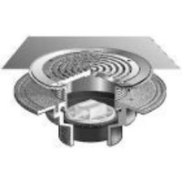 C1100-RFC Series - Floor Cleanout with Round Top and Clamping Flange