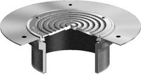 C1230-WF Series - Floor Cleanout for Wood Floor Installations - 4" ABS Body with Ductile Iron Cover