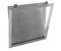 2'6" x 2'6" Aluminum Doors for Tiles Upswing - Single Leaf - Milcor