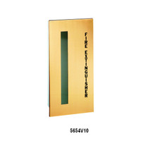 Embassay Series - Steel Trimless Decorative Cabinet - Vertical Duo with Pull Handle - JL Industries